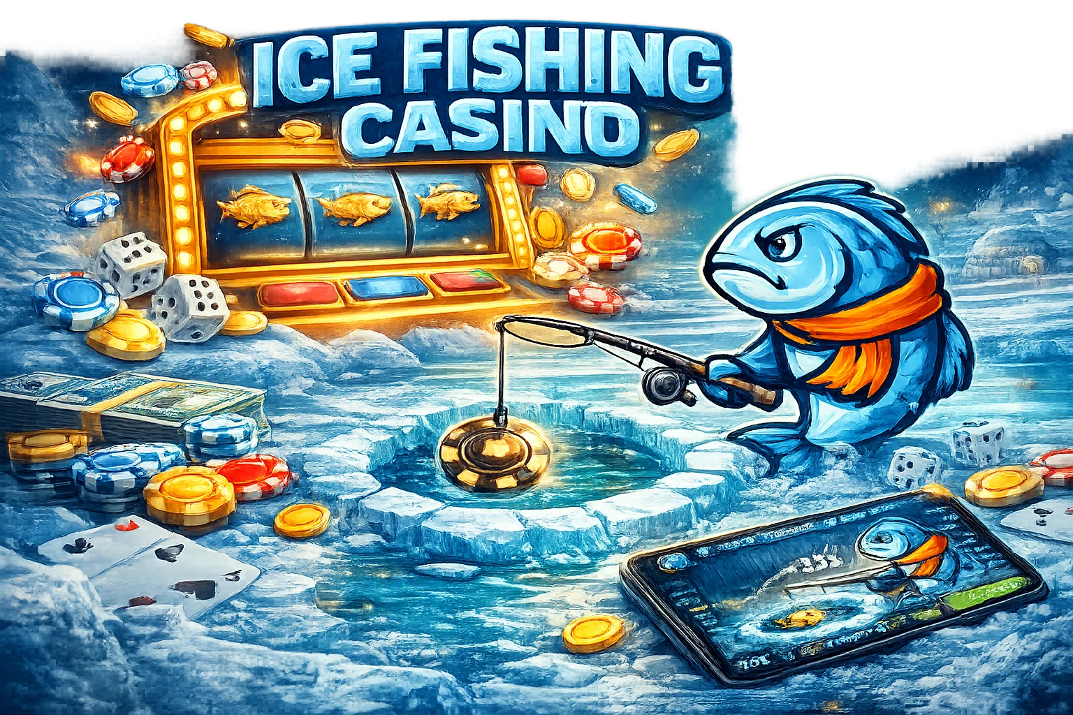 Unterschied zwischen Ice Fishing und klassischen Slot Games